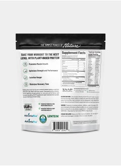 SNAP SUPPLEMENTS Plant Protein Vegan Protein Powder Banana21g Protein 18 Amino Acids 30 Servings + Nitric Oxide  - Image 2