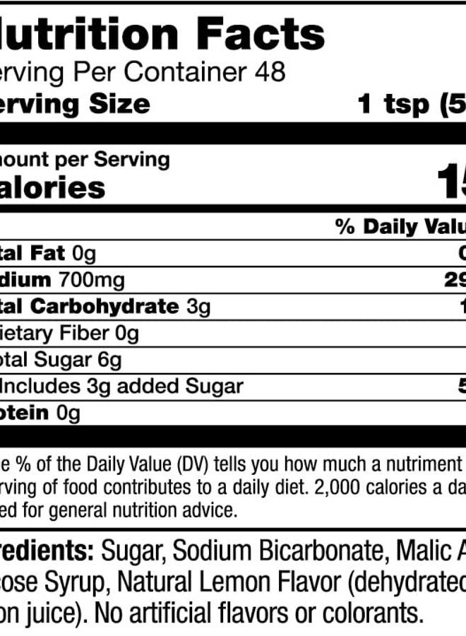 Brioschi Italian Lemon Flavored Refreshing Effervescent | Digestive Aid, Heartburn, Upset Stomach, Acid Indigestion | Gluten Free, No Colorants, No Artifictial Flavors | 8.5 oz Glass - Image 2