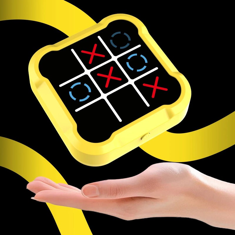 Y&D Electronic Tic-Tac-Toe Board Game 4-in-1 Set - Portable Strategy Game with X & O Letters - ABS Material - Indoor Party Fun - Image 2