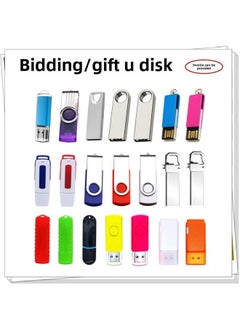 Generic U Disk For Cap Bidding 1G Rotation 128256m Small Capacity 2g Tender 512 Megabyte TV Software U-Color:Rotary-Capacity:16GB  - Image 2