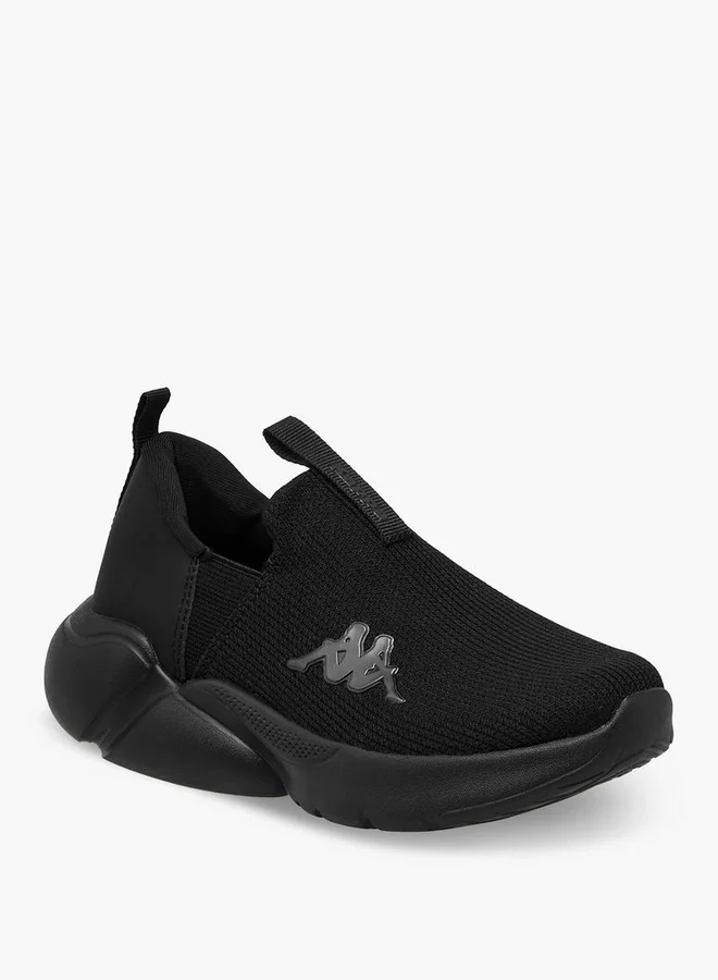 كابا Boys' Logo Detail Slip-On Sports Shoes with Pull Tab