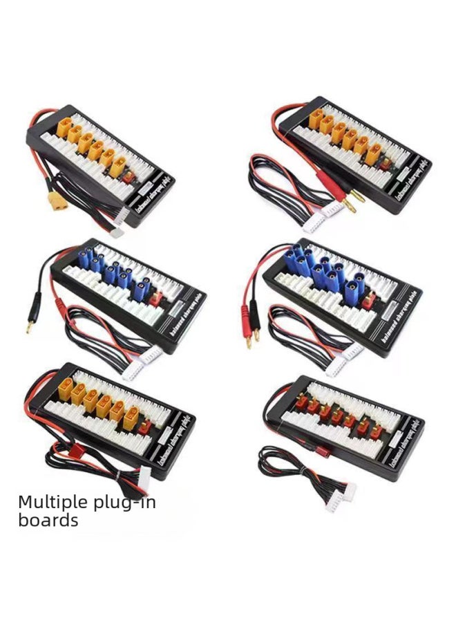 B6 Lithium Battery Balance Charger Conversion XT60 T Plug And Charge Plate Parallel Conversion Expansion Plate Sub-charge Multi-charge Plate-Color:XT90 And Charging Plate 4.0 Input  - Image 2