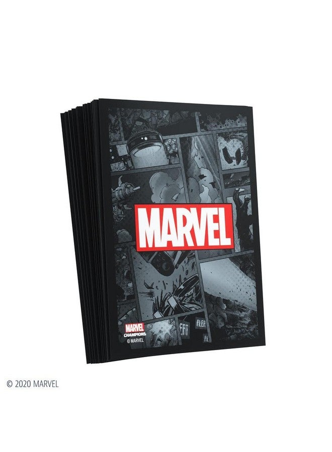 Gamegenic مارفل أبطال البطولة لعبة الورق أرت سلايفز الرسمية بانثر الأسود؛ عبوة من 50 سلايف فني و1 سلايف شفاف؛ حامل لعبة الورق؛ استخدم مع ألعاب TCG و LCG؛ صنع بواسطة فانتسي فلايت جيمز - Image 4