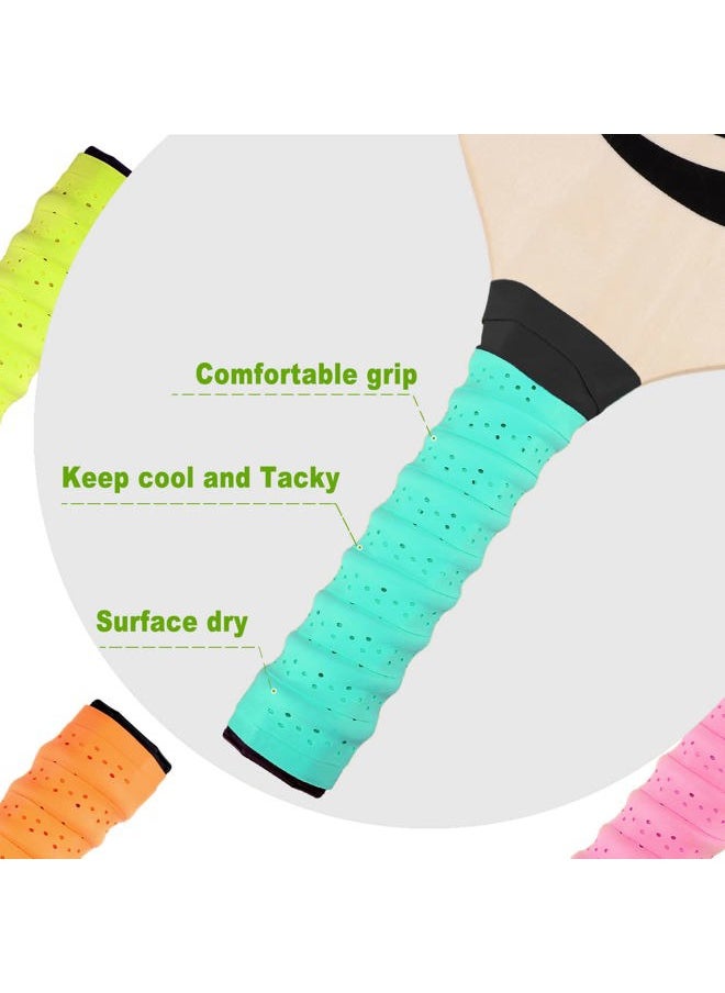SAVITA 4pcs Pickleball Paddle Grip Tape, Pickleball Grip Wrap Moisture Wicking Thickened Pickleball Overgrip Wrap Replacement Handle Wrap for Pickleball Paddle  - Image 5
