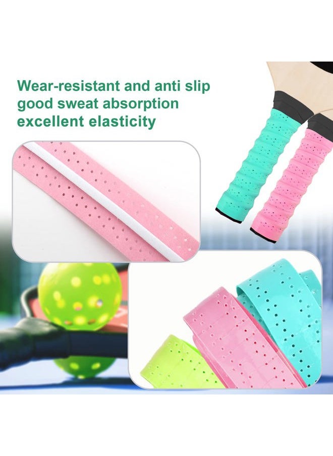 SAVITA 4pcs Pickleball Paddle Grip Tape, Pickleball Grip Wrap Moisture Wicking Thickened Pickleball Overgrip Wrap Replacement Handle Wrap for Pickleball Paddle  - Image 2