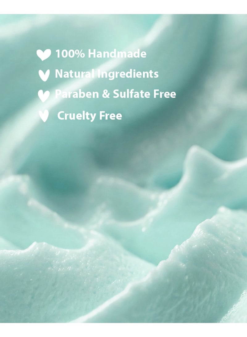 Miracle Art Whipped Soap Candy Cloud 8.1 oz – Handmade Natural Body Wash & Shaving Cream, Rich in Shea Butter, Vitamin E & Coconut Oil, Sweet Candy Scent, Made in UAE - Image 5