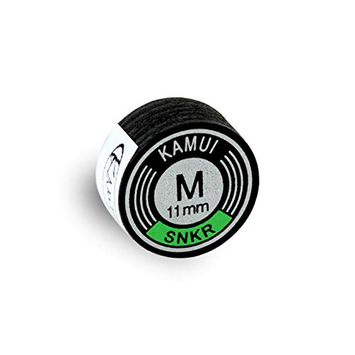 KAMUI Snooker Black Laminated Billiard CUE TIP - 1 pc (Medium, 11 mm) - Image 1