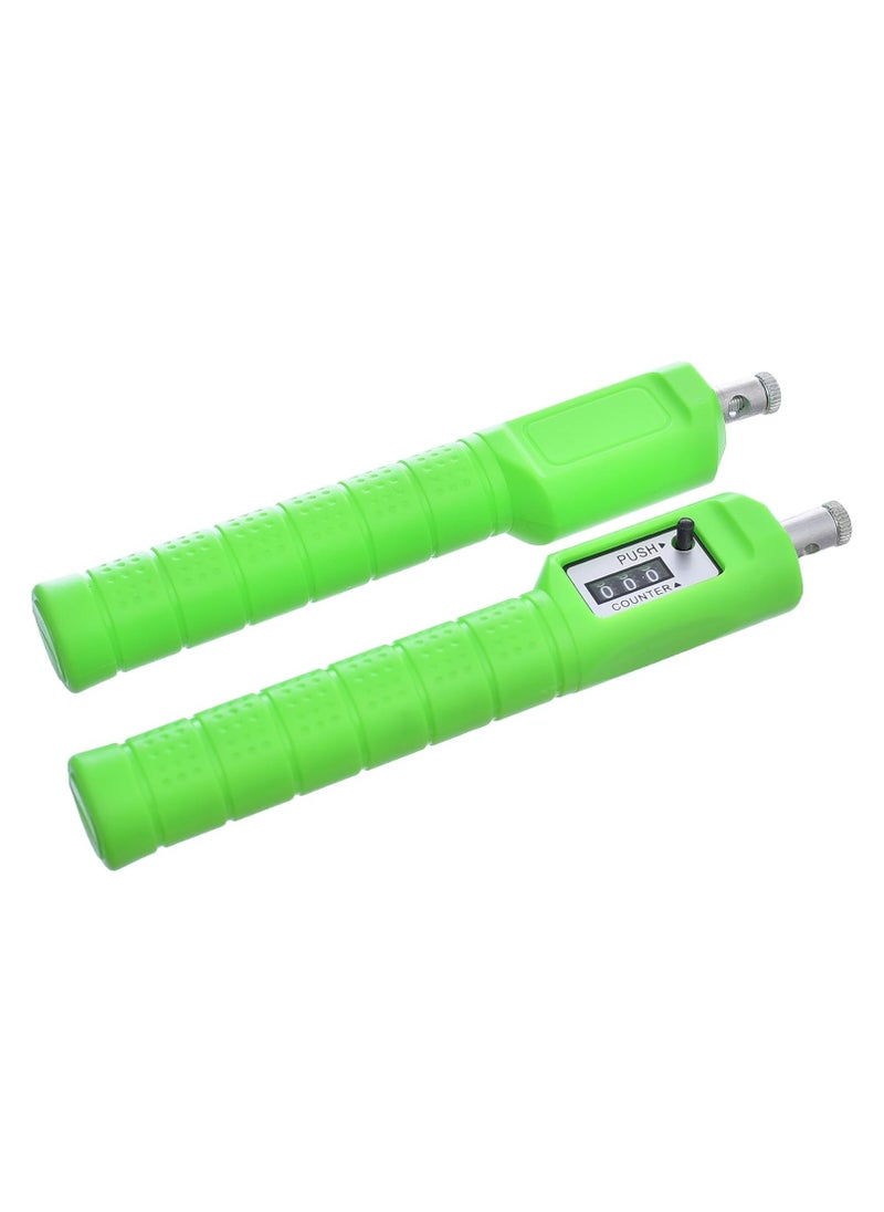 Jump Rope - حبل عالي الجودة للتدريب الخالي من التشابك، مقابض ذكية من الفوم مع محمل كروي - مثالي للتدريب السريع والتحمل حبل نط (ازرق) - Image 1