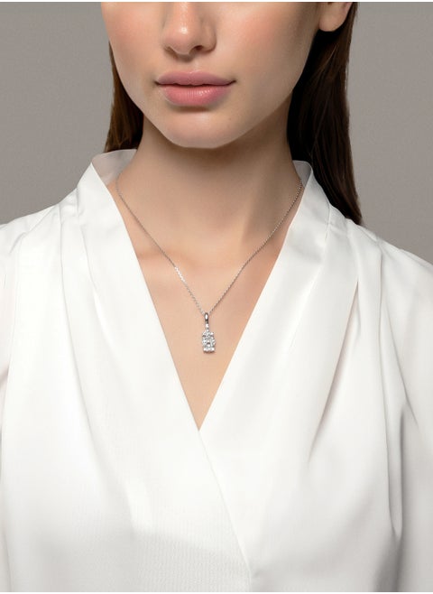Eternal Vow Necklace Pendant With Sterling Silver