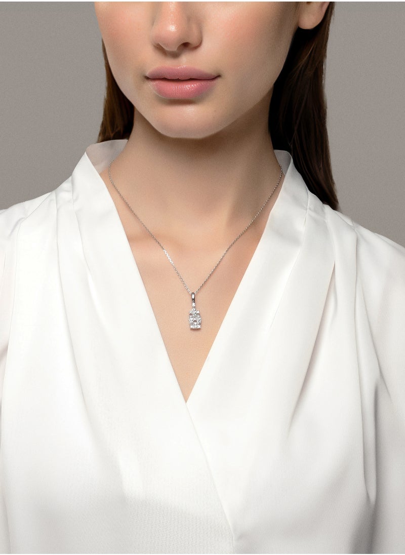 Eternal Vow Necklace Pendant With Sterling Silver