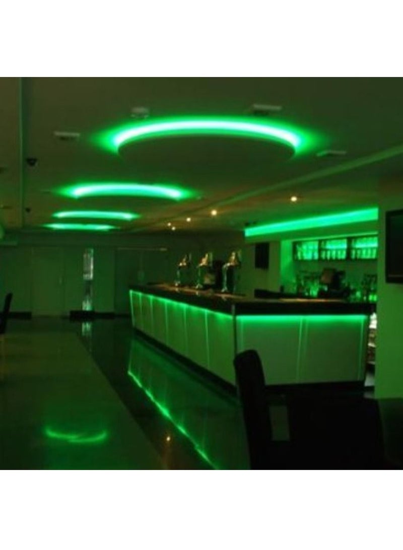 يوويل شريط إضاءة LED لتزيين المنزل وغرفة النوم 12 وات SMD 2835128 LEDS 24VDC CRI 90 5 متر لفة IP20 أخضر  - Image 3
