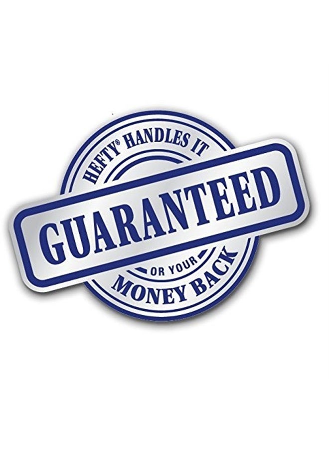 Hefty أكياس قمامة كبيرة متعددة الاستخدامات سهلة الفتح، بدون رائحة، سعة 30 جالون، 40 قطعة - Image 3