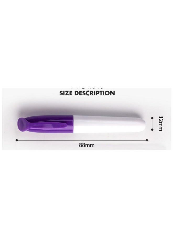 SKKSTATIONERY 36-Pcs Mini Markers, Assorted Colors, Mini Colored Permanent Markers, Marker Pens 3.5'', Markers  - Image 4