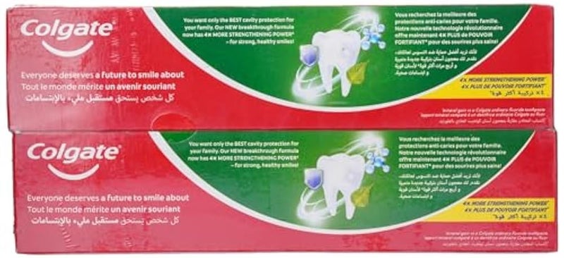 Colgate Maximum Cavity Protection Extra Mint Great Regular Flavour Toothpaste 120 ml 2-Pack - Image 3