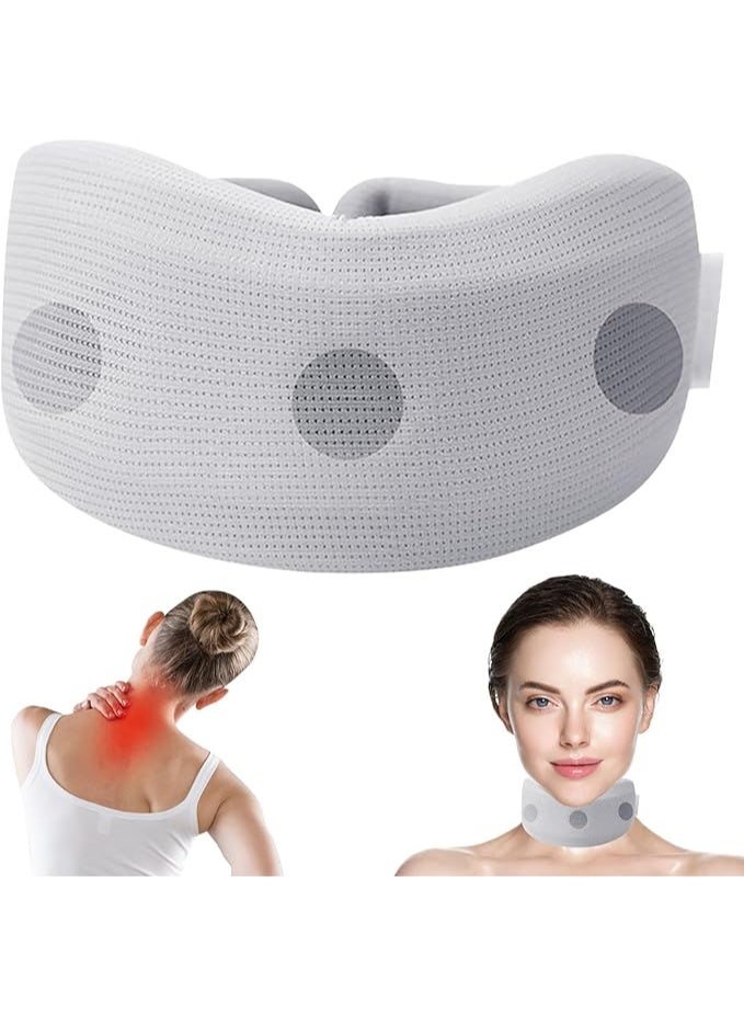 Neck Brace for Neck Pain and Support,Soft Foam Wraps Keep Vertebrae Stable and Aligned forStabilizes Vertebrae & Relieves Neck Pain - Image 1