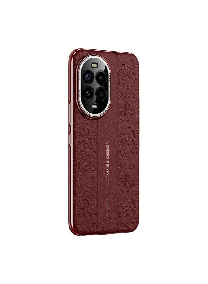 Case Compatible Huawei Nova 13 Pro (5G), Built-in Precision Hole Lens Protection, Leather Engraved Jiyun Case Huawei Nova13Pro