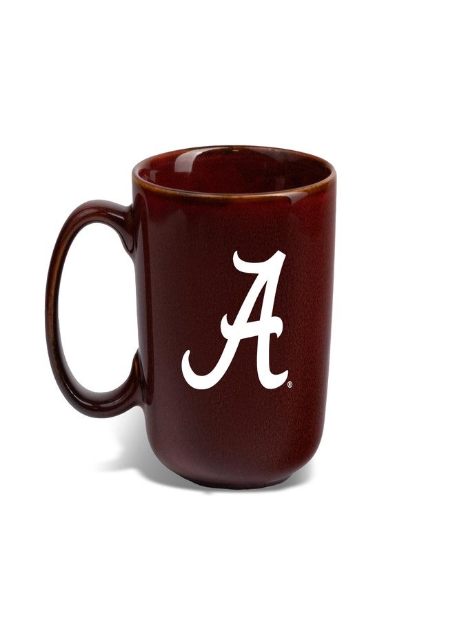The Memory Company Officially Licensed NCAA - University of Alabama 15oz Artisan Black Rim Mug - Image 2