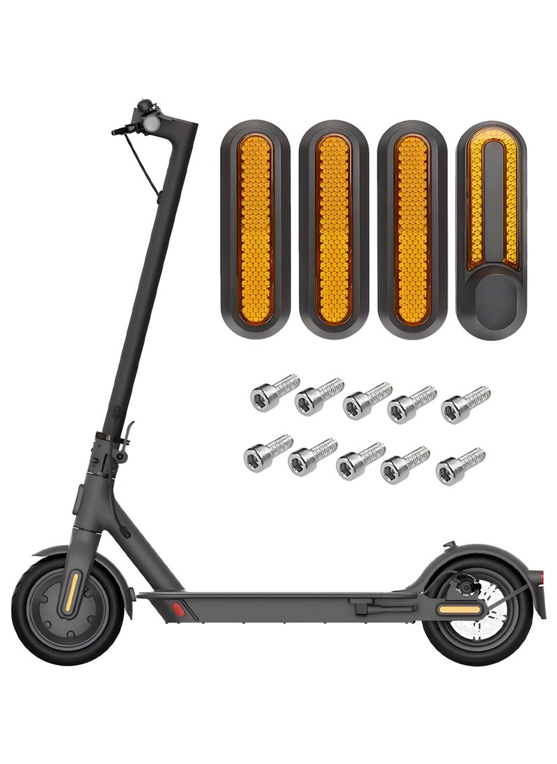 FIRST PRO Reflective Decorative Side Cover with Screws for Xiaomi M365 PRO PRO 2 1S Essential Lite Electric Scooter Strips Front and Rear Wheels Accessory Kit  - Image 3