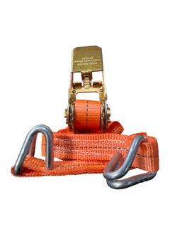 GTCFI GTCFI Premium Ratchet Tie Down Strap Heavy Duty Buckle Tie Down Lashing Polyester Straps Motorcycles 25 MM 5 Mtr 1TON Export Quality  - Image 3