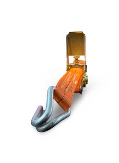 GTCFI GTCFI Premium Ratchet Tie Down Strap Heavy Duty Buckle Tie Down Lashing Polyester Straps Motorcycles 25 MM 5 Mtr 1TON Export Quality  - Image 4