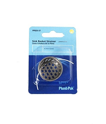 Plumb Pak, Chrome, Size PP820-37 Strainer Basket-Basin Sink 1-inch, 1 Pack - Image 5