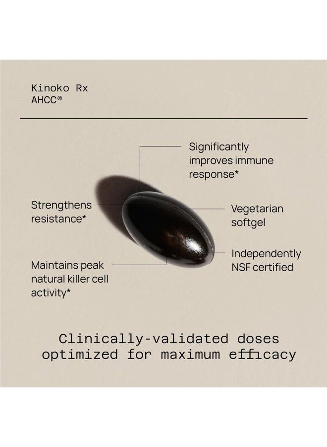 Quality of Life Labs, AHCC RX, 300 mg, 60 Softgels - Image 3