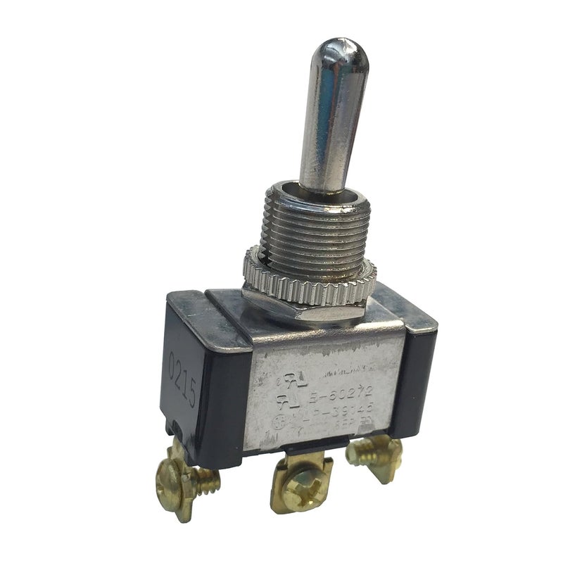 Gardner Bender GSW-117 Heavy-Duty Electrical Toggle Switch, SPDT, Mom ON-OFF-Mom-ON, 20 A/125V AC, Screw Terminal - Image 4