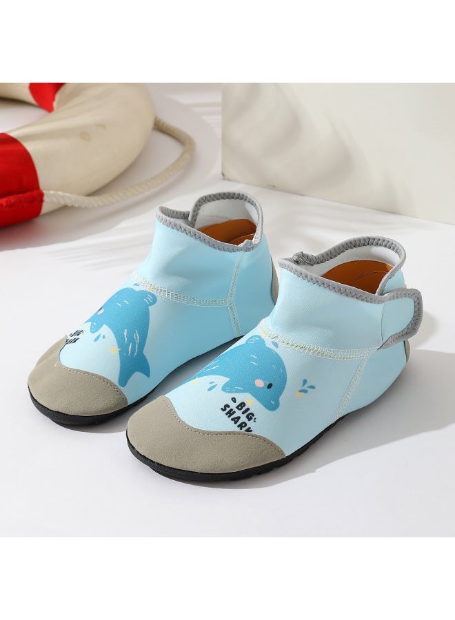 Children's New Water Shoes, Snorkeling Beach Shoes, Socks, Boys' And Girls' Mid-top Swimming Shoes, Adult Water Park Shoes