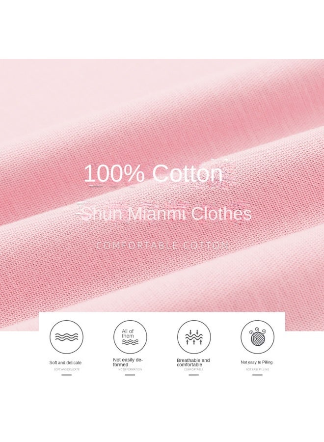 Fun Print Comfortable Cotton T-shirt outdoor Fashion Short Sleeve Top 2025 Summer Trendy Round Neck Tee - Image 4