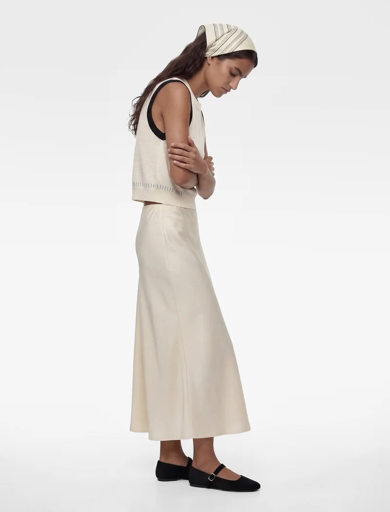 كوتون Viscose Maxi Skirt