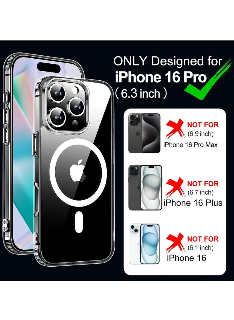 MIGOFAST IPhone 16Pro Case with Screen  And with Camera protection Compatible with Magsafe  Military Grade Protection  Anti-Yellowing Magnetic Phone Case - Image 2