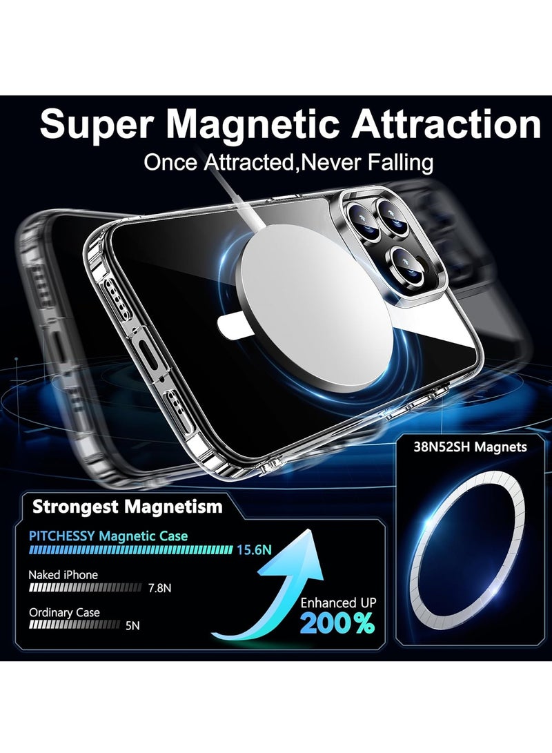 MIGOFAST IPhone 16Pro Case with Screen  And with Camera protection Compatible with Magsafe  Military Grade Protection  Anti-Yellowing Magnetic Phone Case - Image 3