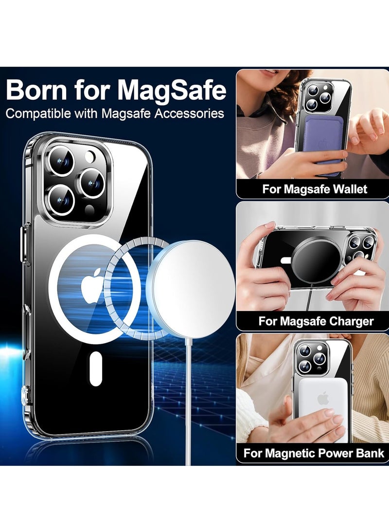 MIGOFAST IPhone 16Pro Case with Screen  And with Camera protection Compatible with Magsafe  Military Grade Protection  Anti-Yellowing Magnetic Phone Case - Image 4