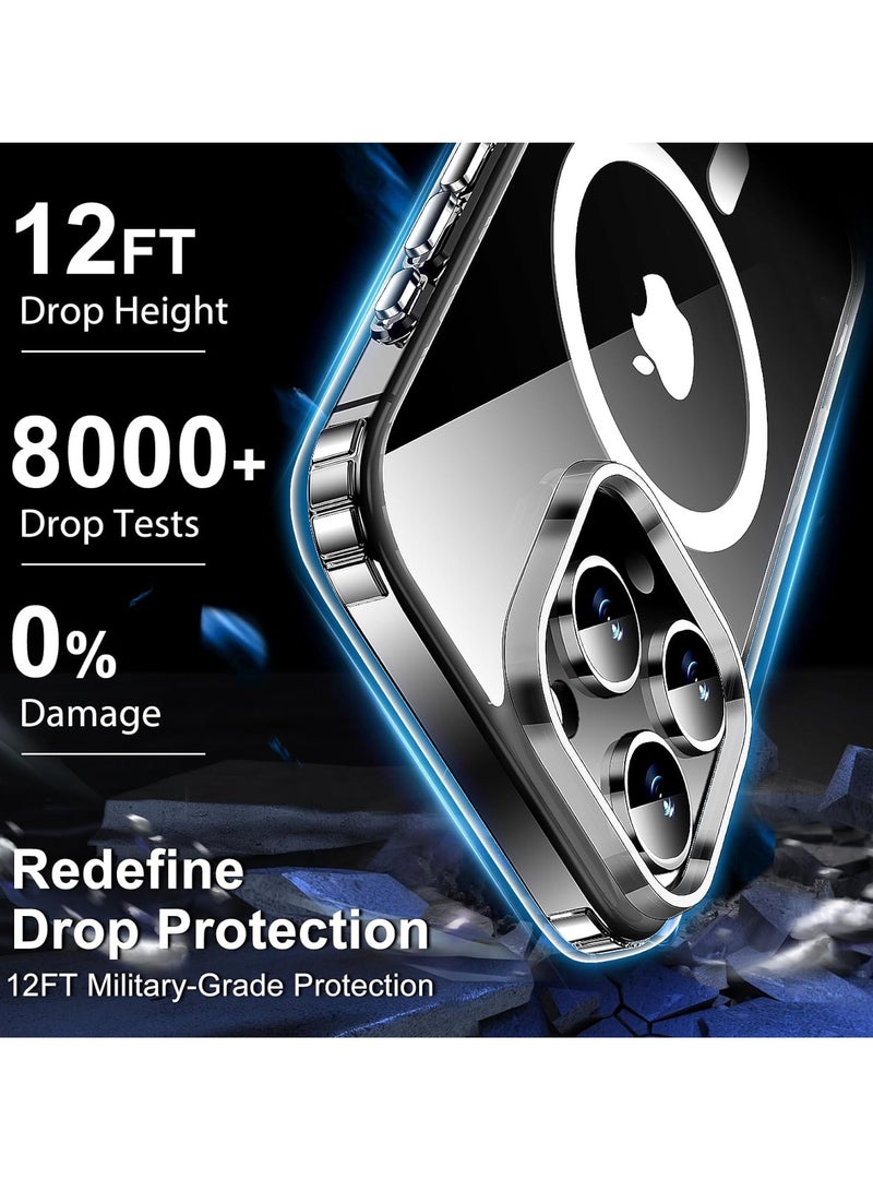 MIGOFAST IPhone 16Pro Case with Screen  And with Camera protection Compatible with Magsafe  Military Grade Protection  Anti-Yellowing Magnetic Phone Case - Image 5