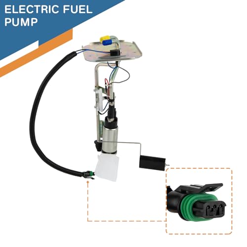 Baxzl 5003861AA Electric Fuel Pump Assembly with Sending Unit for Jeep Wrangler 1991 1992 1993 1994 1995 2.5L 4.0L L4 L6 with 20 Gallons Tank Replaces SP736H 5003861AB 4637182 J670305 - Image 3