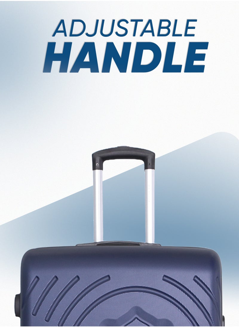 STARLIFE 3 Piece ABS Hard side Trolley Luggage Set Spinner Wheels with Number Lock  - Image 2