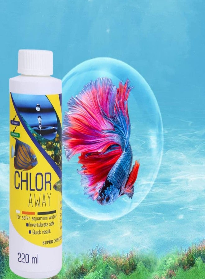 VAYINATO Aquatic Remedies Chlor Away Aquarium Fish Tank Water Chlorine Remover Water Conditioner (220 ML) - Image 1