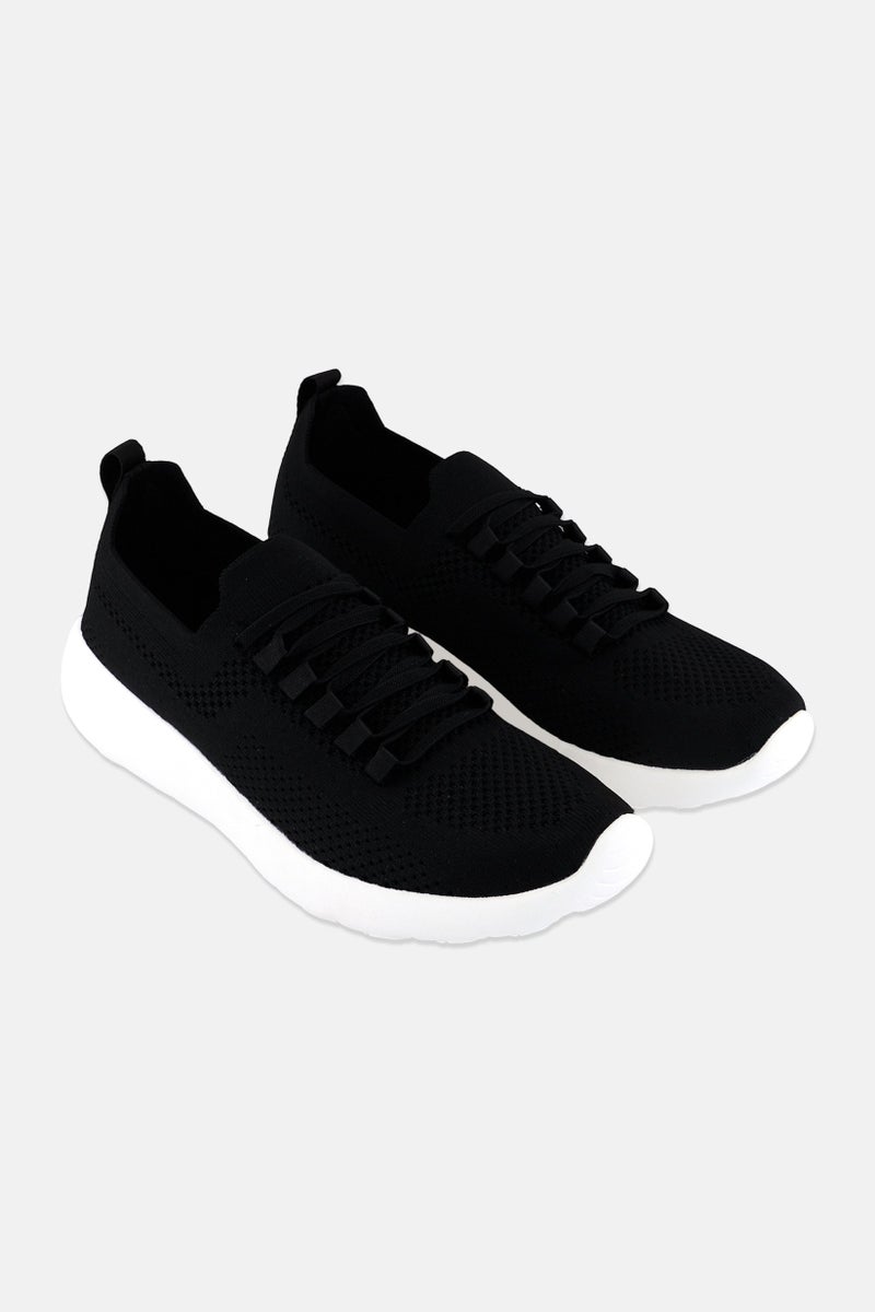 RBX Men Lace Up Outdoor Shoes, Black - Image 1