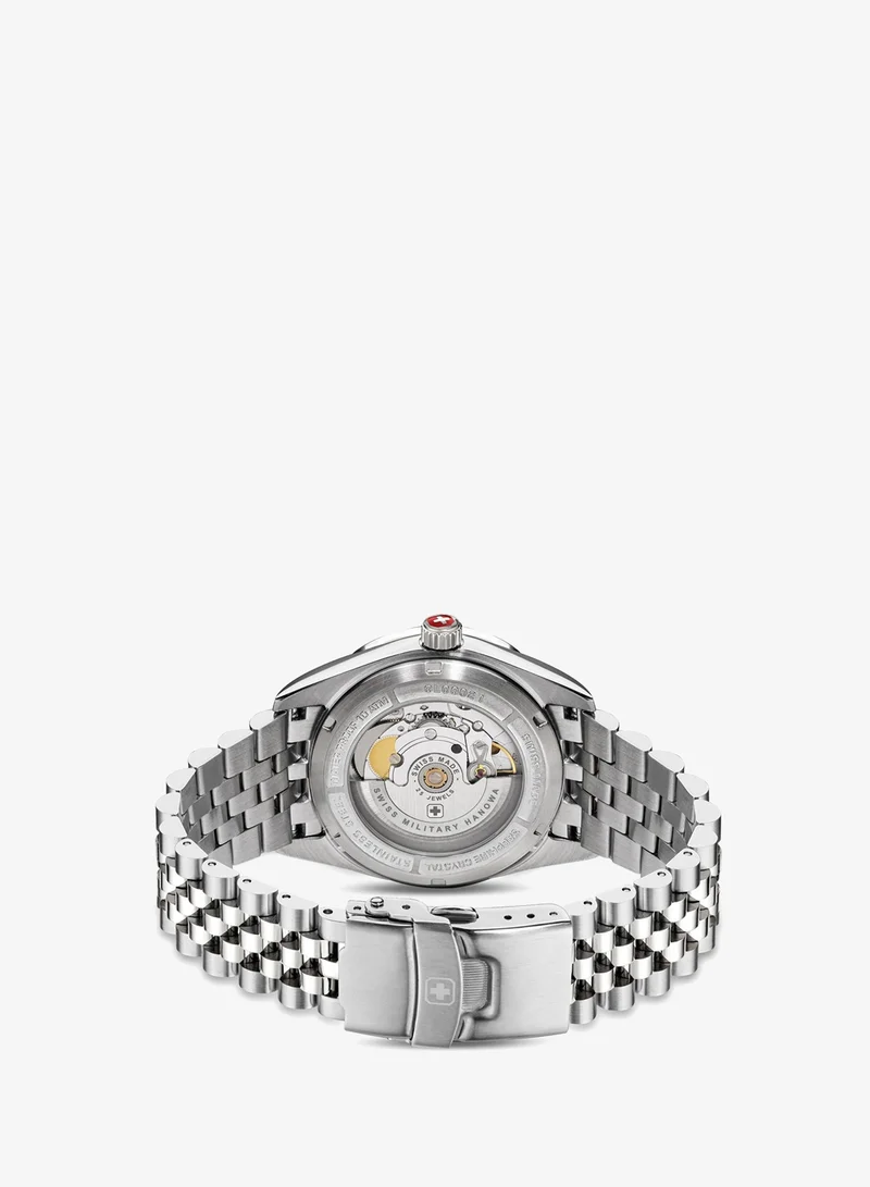 SWISS MILITARY HANOWA Swiss Military Hanowa Diligenter Watch for Men with Silver Stainless Steel Bracelet 10 Atm - SMWGL0002102