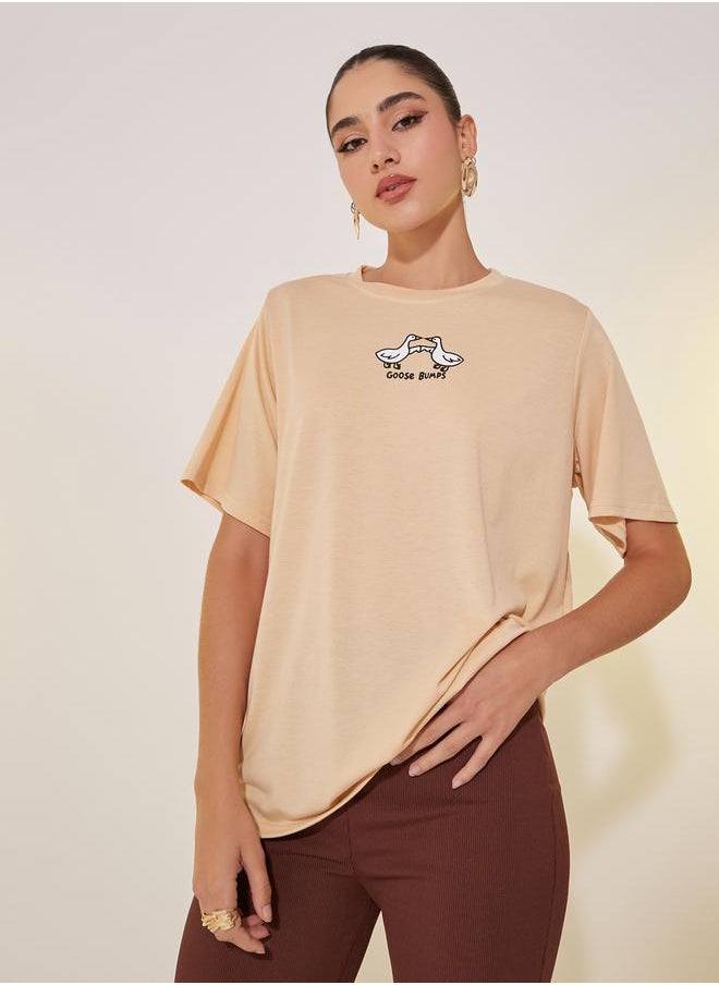 Take Two Round Neck Short Sleeve Graphic T-shirt  - Image 3