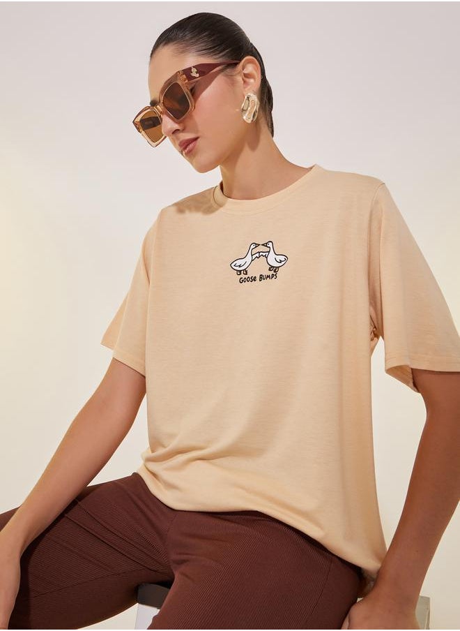 Take Two Round Neck Short Sleeve Graphic T-shirt  - Image 1
