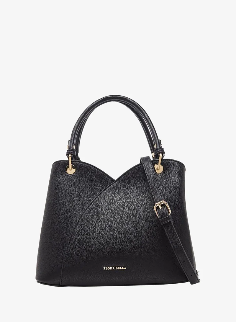 Textured Tote Bag With Detachable Strap