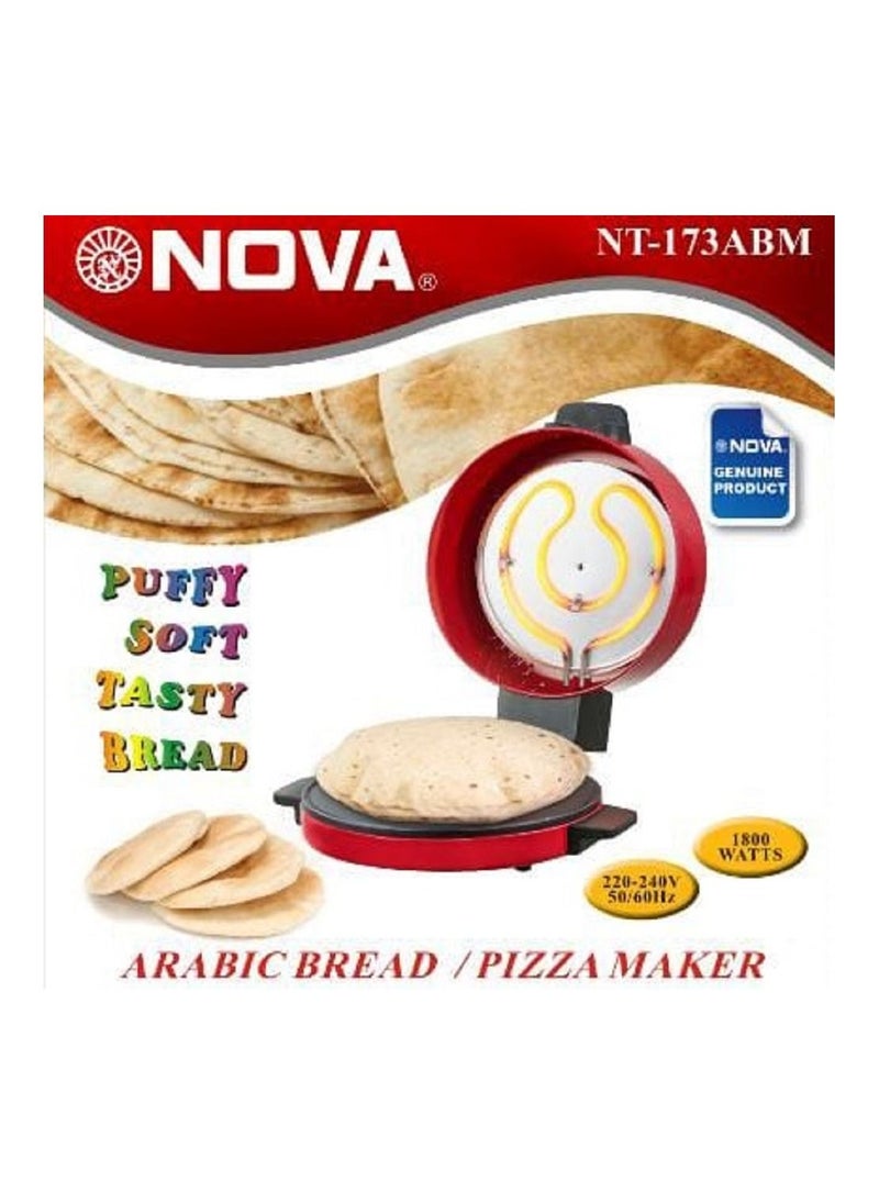 NOVA Arabic Puffy Soft Tasty Bread And Pizza Maker 1800 W NT-173ABM  - Image 2