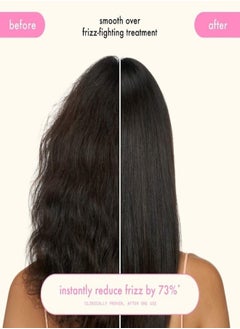 amika Amika Smooth Over Frizz-Fighting Treatment – Intensive Anti-Frizz Smoothing Hair Treatment with Plant Butters and Vegan Proteins for Silky, Soft, and Manageable Hair – 6.7 oz / 200 ml, Vegan & Cruelty-Free  - Image 4