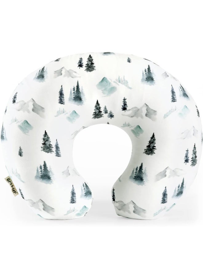 GRSSDER غطاء وسادة الرضاعة GRSSDER قابل للتمدد من مينيكي قابل للإزالة لوسائد الرضاعة، غطاء فائق النعومة ومريح للأولاد، نمط الغابة البرية - Image 1