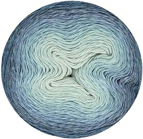 Scheepjes Woolly Whirl Yarn 1000m - 477 Bubble Gum Centre - Blauw en Grijs - Image 5