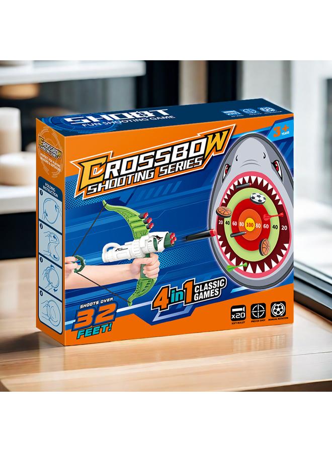 Bluejw Children's Leisure Bow And Arrow Shooting Competition Parent-child Toy Sticky Ball Dart Target Throwing - Image 2