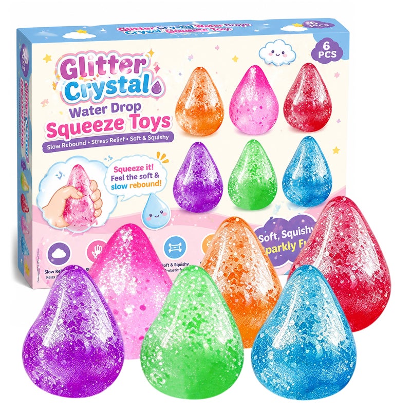 Squishy Octopus Stress Relief Toy Set - Image 4