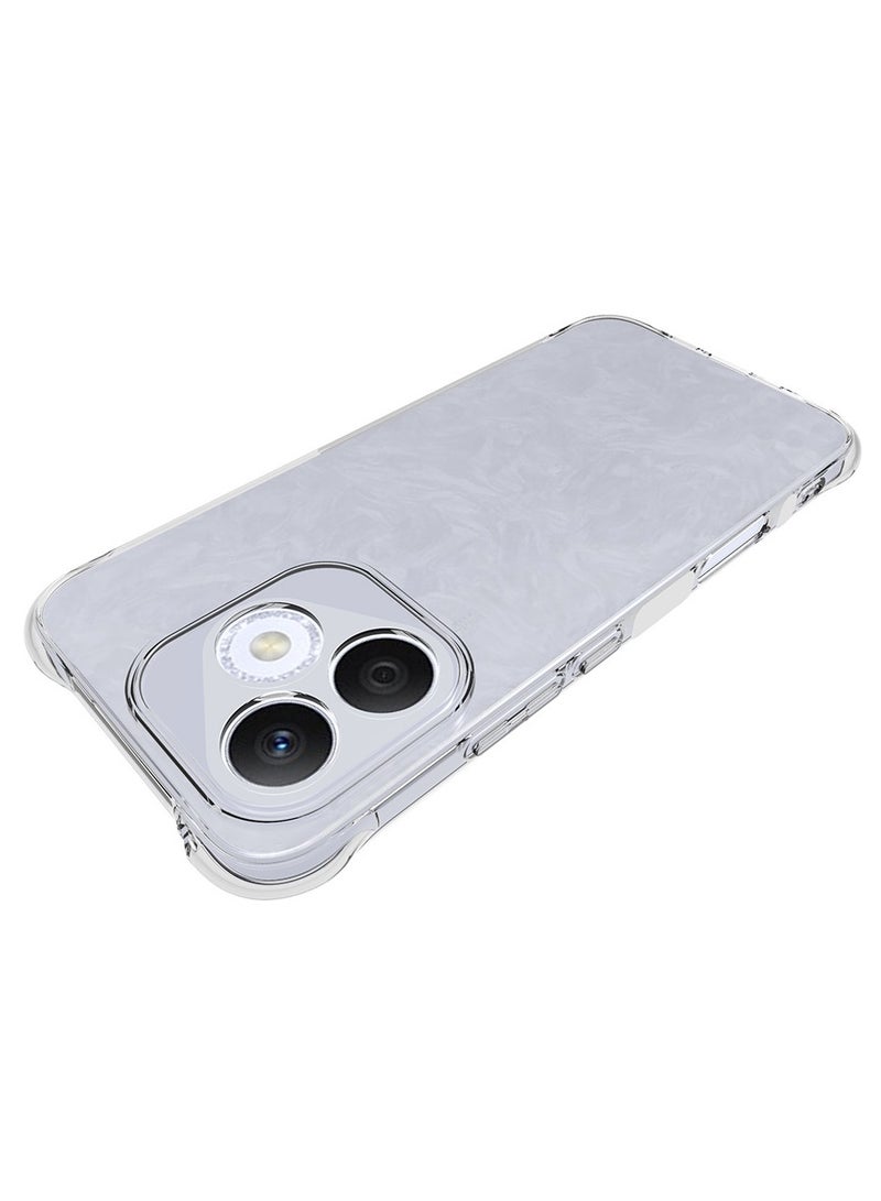 حافظة هاتف لهونر 400 لايت 5G شفافة للغاية رفيعة مضادة للخدش ومضادة للصدمات غطاء خلفي واقي من TPU - Image 2