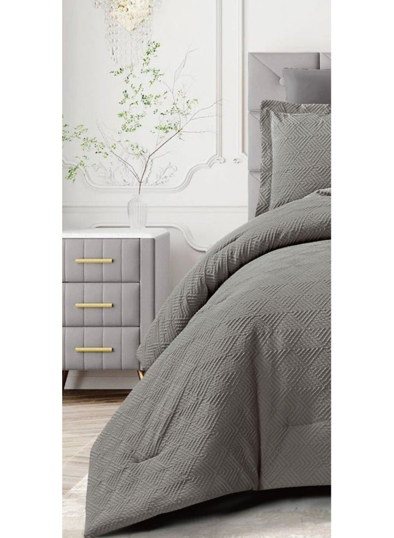 مارك مفرش نفرين صيفي بتصميم حصري منقوش ليضيف الجمال إلى غرفتك من المايكروفايبر مقاس 240*260 سم - Image 2